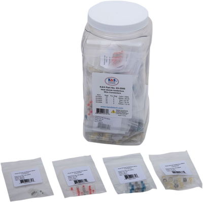 WIRE CONNECTORS 100 PKGS