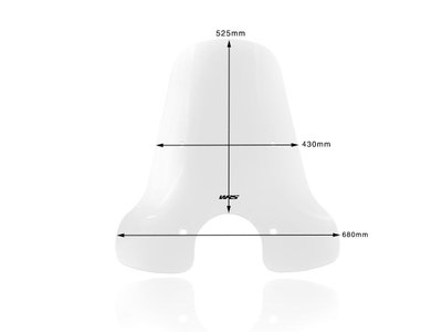 WINDSCREEN TOURING PIAGGIO VES