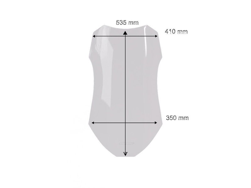 WINDSCREEN TOURING TRACER 7/GT