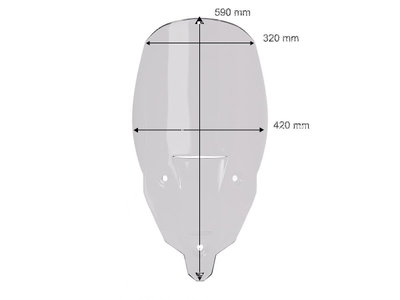 WINDSCREEN TOURING TIGER SPORT