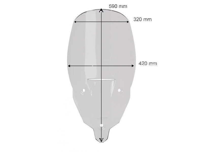 WINDSCREEN TOURING TIGER SPORT