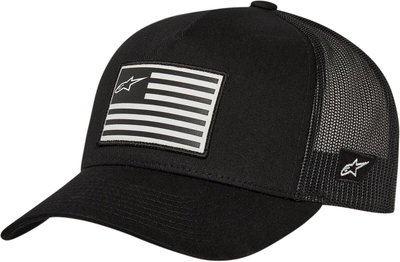 HAT CRV BILL SNAPBACK FLAG BLA