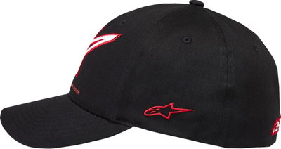 HAT CRV BILL LINEOUT BLACK S/M