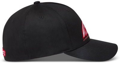 HAT CRV BILL LINEOUT BLACK L/X