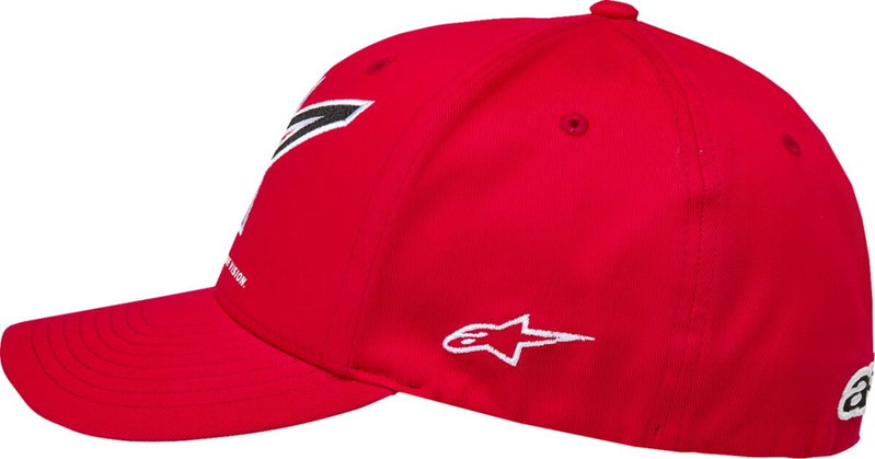 HAT CRV BILL LINEOUT RED L/XL