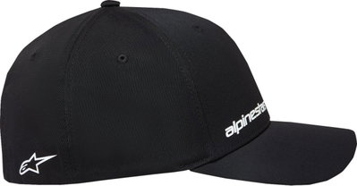 HAT CRV BILL POINTS BLACK S/M