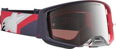 GOGGLE SUPERTECH HITEN BLK RED
