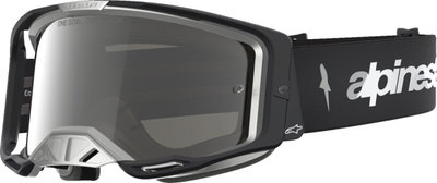 GOGGLE VISION 8 AMBER BK SILVR