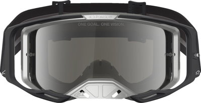 GOGGLE VISION 8 AMBER BK SILVR
