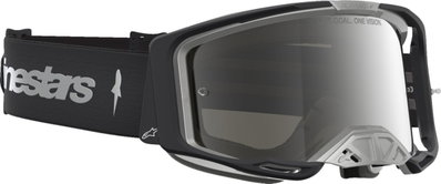 GOGGLE VISION 8 AMBER BK SILVR