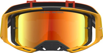 GOGGLE VISION 8 AMBER FIRE RED