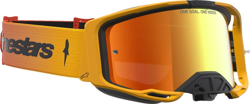 GOGGLE VISION 8 AMBER FIRE RED