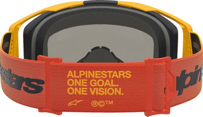 GOGGLE VISION 8 AMBER FIRE RED