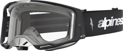 GOGGLE VISION 8 AMBER BLK/SIL/