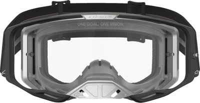 GOGGLE VISION 8 AMBER BLK/SIL/