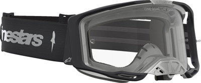 GOGGLE VISION 8 AMBER BLK/SIL/