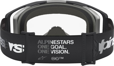 GOGGLE VISION 8 AMBER BLK/SIL/