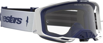 GOGGLE VISION 8 AMBER WHT/NVY/