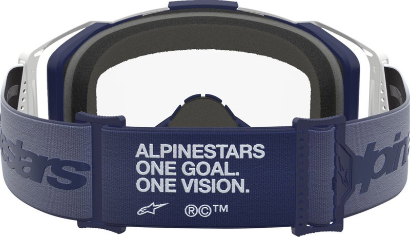 GOGGLE VISION 8 AMBER WHT/NVY/