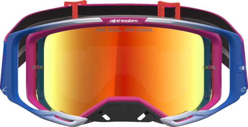 GOGGLE VISION 8 MAVEN FIRE RED