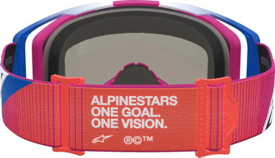 GOGGLE VISION 8 MAVEN FIRE RED
