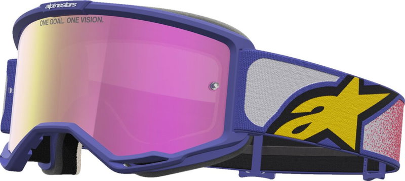 GOGGLE VISION 5 DRAG RED PURPL
