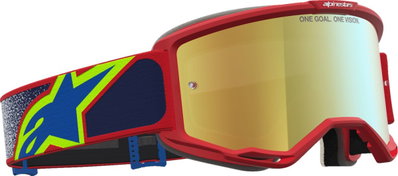 GOGGLE VISION 5 DRAG FIRE RED
