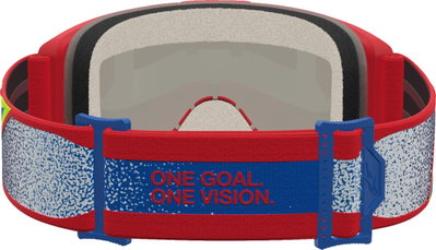 GOGGLE VISION 5 DRAG FIRE RED