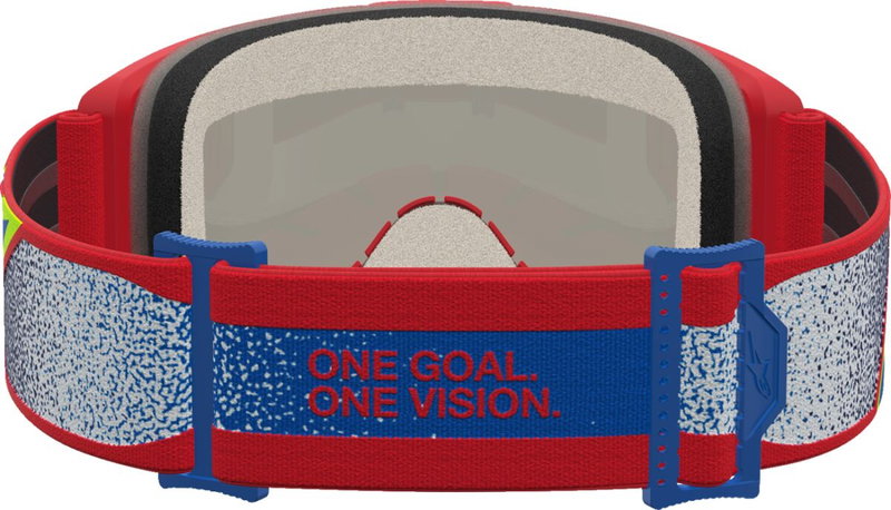 GOGGLE VISION 5 DRAG FIRE RED