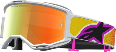 GOGGLE VISION 5 DRAG ORG RED M