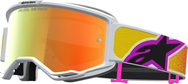 GOGGLE VISION 5 DRAG ORG RED M