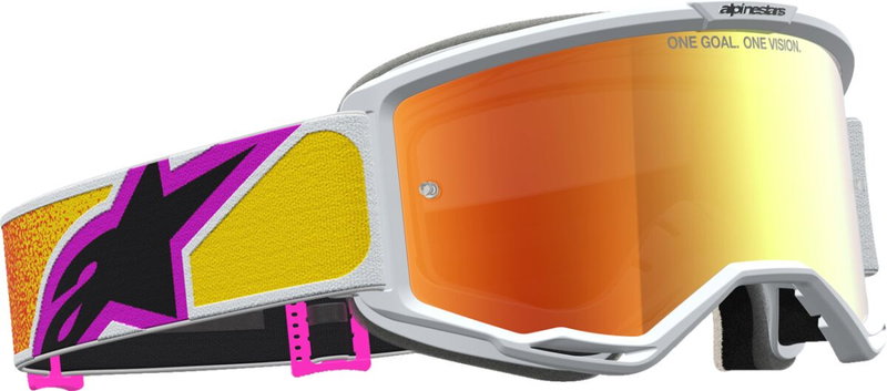 GOGGLE VISION 5 DRAG ORG RED M