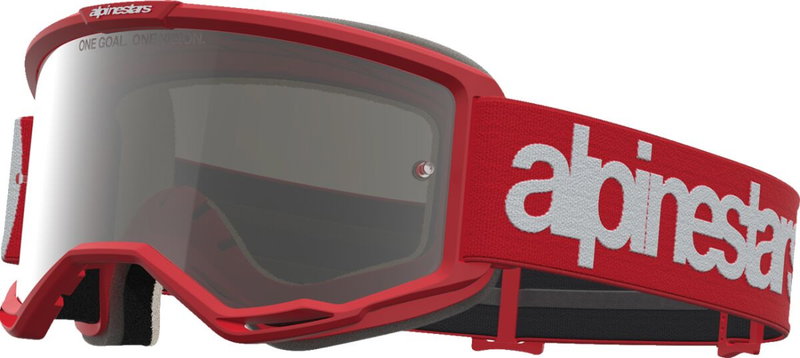 GOGGLE VISION 5 HONE RED WHITE