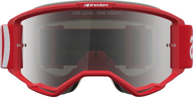 GOGGLE VISION 5 HONE RED WHITE