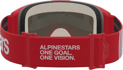 GOGGLE VISION 5 HONE RED WHITE