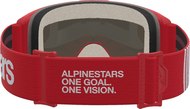 GOGGLE VISION 5 HONE RED WHITE