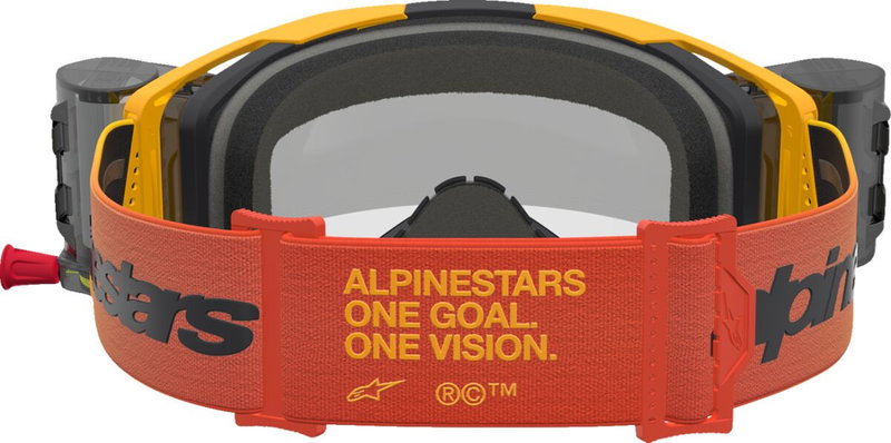 GOGGLE VISION 8 AMBER ROLL OFF
