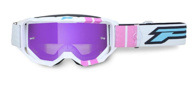 GOGGLES 3300FL VISION GO WH/PI