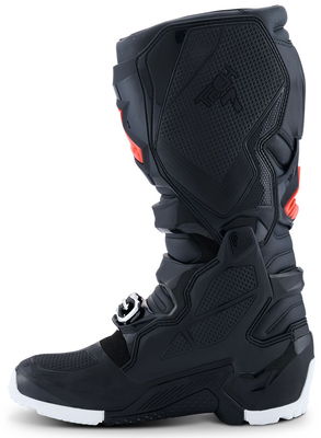 BOOT T7 END DS BLACK/RED/WH 8