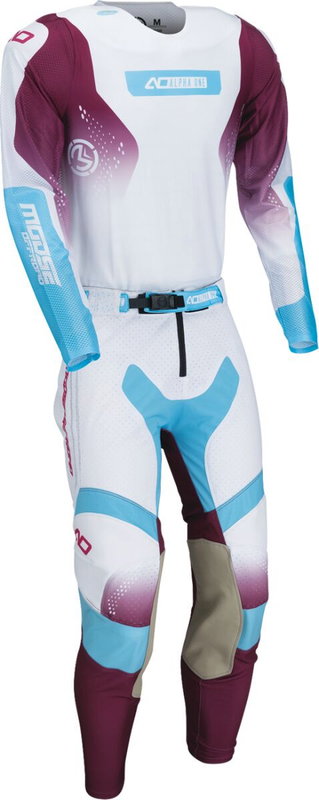 PANT ALPHA ONE WHITE/PURPLE 28