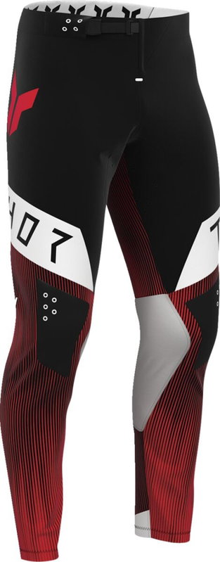 PANT SPORTMODE VANISH BK/RD 38
