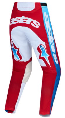 PANT RACER HUNT WHT/RED/BLU 30