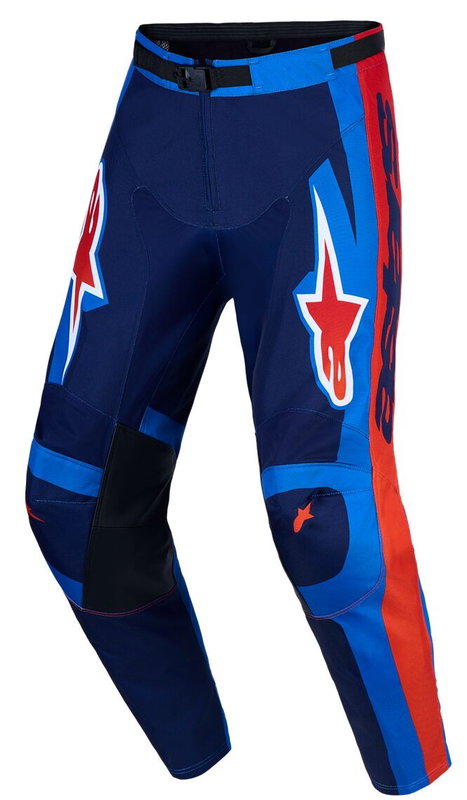 PANT RACER HUNT BLUE/RED 40