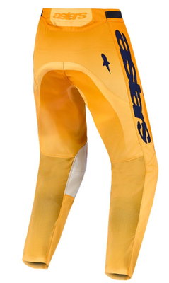 PANT RACER AMBER ORG/GLD/BLU 4