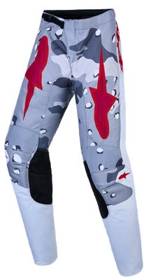 PANT YTH FLUID LONE CAM/WHT/RE