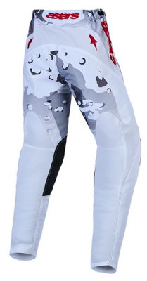 PANT YTH FLUID LONE CAM/WHT/RE