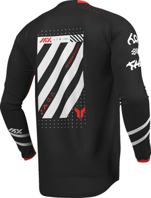 JERSEY LAUNCHMODE FUTURA BK/RD