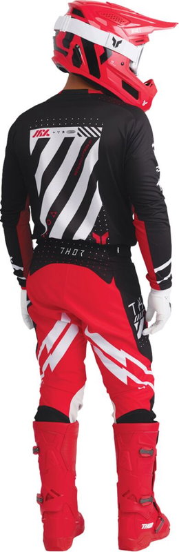 JERSEY LAUNCHMODE FUTURA BK/RD