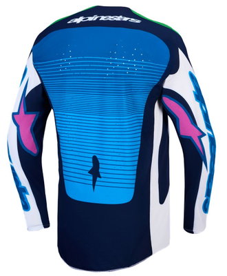 JERSEY TECHSTAR MAVEN WHITE/BL