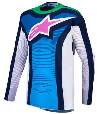 JERSEY TECHSTAR MAVEN WHITE/BL